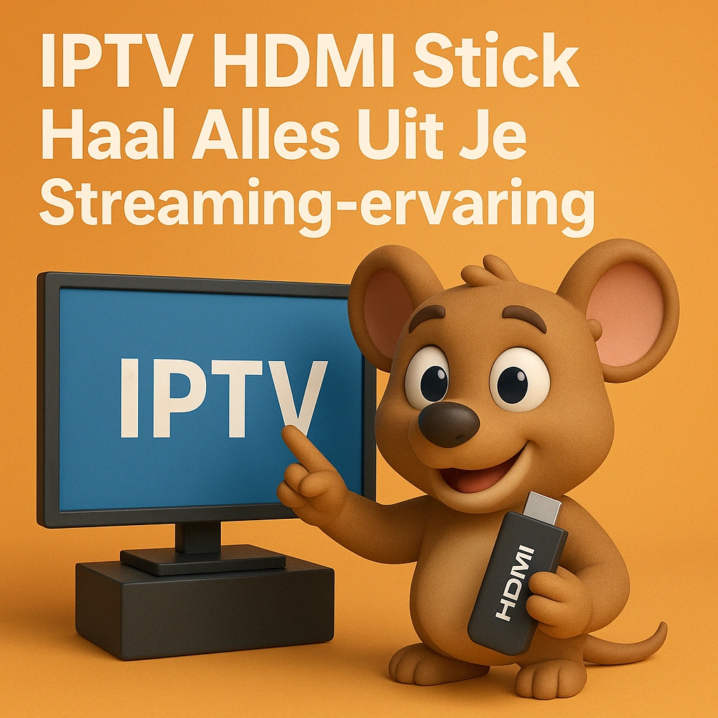 IPTV HDMI Stick Haal Alles Uit Je Streaming-ervaring