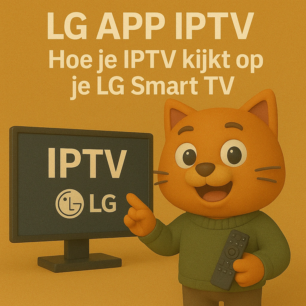 LG App IPTV : Hoe je IPTV kijkt op je LG Smart TV